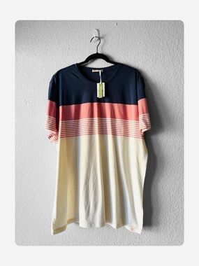 ★ Marine Layer NWT Elevated Basic Seasonal Staple Casual Tee Multicolored XL ★